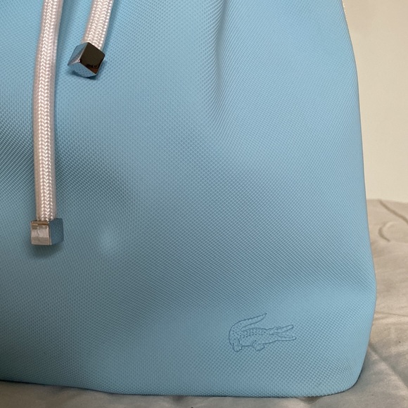 Lacoste Baby blue bucket shoulder bag - Picture 2 of 5